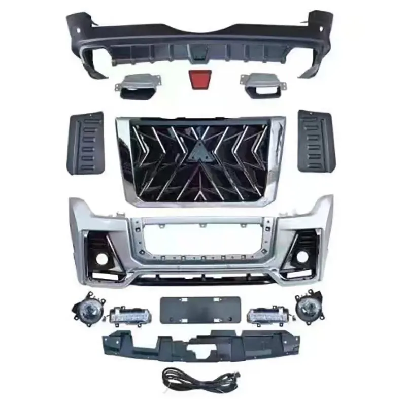 Acessórios de modificação externa do carro Apto para Mitsubishi Pajero V97 V93 2012-2019 modificado kit especial de alta qualidade circundante