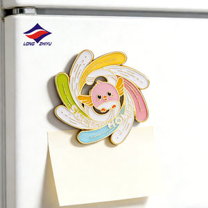 Imán para Refrigerador Longzhiyu 20Y, Aleación <span class=keywords><strong>de</strong></span> Metal, Personalizado <span class=keywords><strong>de</strong></span> Fábrica, Imán 2D <span class=keywords><strong>de</strong></span> Dibujos Animados, Recuerdos <span class=keywords><strong>de</strong></span> Esmalte, Imanes para Refrigerador - Product Image 6