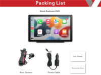 9 pouces CarPlay Dash Cam voiture DVR avec 4K caméra avant camion caméra caméra Dvr écran CarPlay écran véhicule accessoire