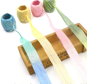 Chiffre bon marché bricolage <span class=keywords><strong>raphia</strong></span> papier sac fil pour emballage corde - Product Image 5