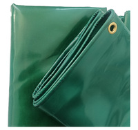 Tissu imperméable de haute qualité 100% polyester PVC enduit au couteau, ignifuge, poids moyen, pour camions