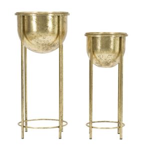 Macetero Decorativo de Metal con Soporte para Hotel, Restaurante, Oficina, Recepción y Decoración de Interiores Comerciales - Product Image 1
