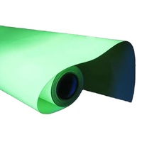 Materiales autoadhesivos luminosos que brillan en la oscuridad película luminiscente hoja de vinilo cinta adhesiva papel A4