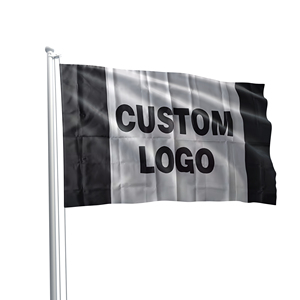 Drapeau personnalisé pas cher 3x5 pieds PSG vierge pour impression par sublimation avec logo 3x5 pieds - Product Image 1