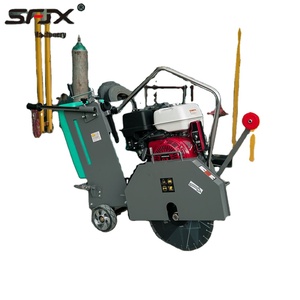 Coupe-route en béton à essence, machine à découper le béton électrique, scie à béton à moteur diesel - Product Image 1