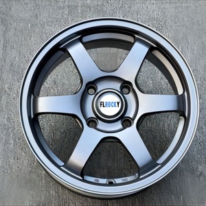Jantes Flrocky <span class=keywords><strong>CHEN</strong></span> 15 17 18 pouces légères à formage par flux, vente chaude, pour voitures particulières, style RAYS Te37 Deep Dish - Product Image 6