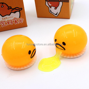 Juguetes Blandos de Yema de Huevo, Novedosos y Divertidos, Bolas Antiestrés de Crema, Juguetes Creativos para Aliviar el Estrés, Juguetes Pegajosos de Descompresión para Niños - Product Image 5