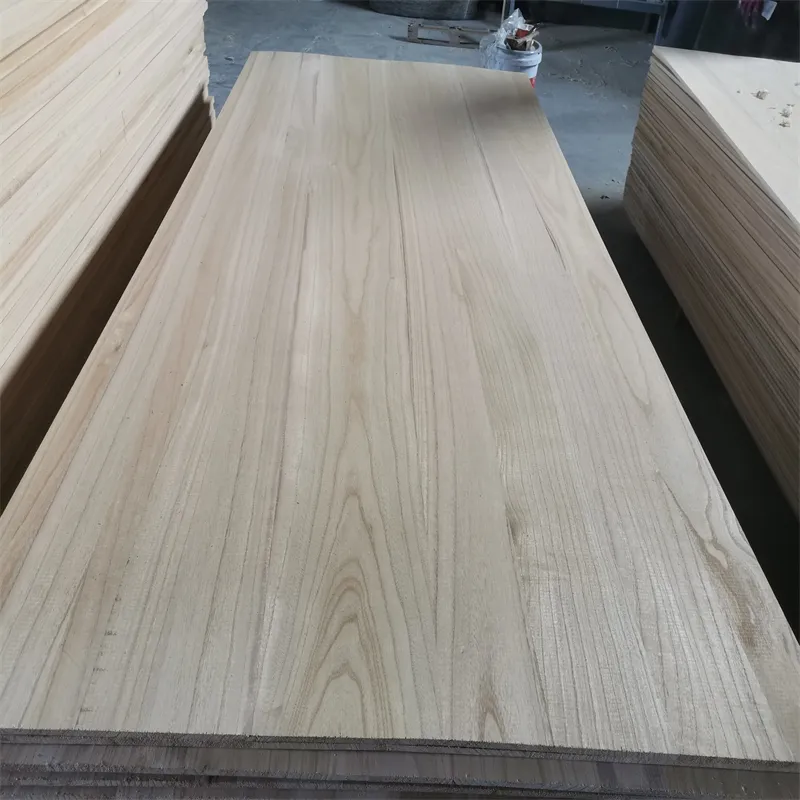 China factory cheap paulownia solid wood slats paulownia jointed board