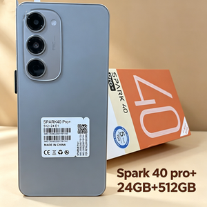 สมาร์ทโฟน 5G Spark 40 Pro 24GB 512GB รองรับซิมคู่ โทรศัพท์มือถือ กล้องสามเลนส์ ระบบแอนดรอยด์ - Product Image 6