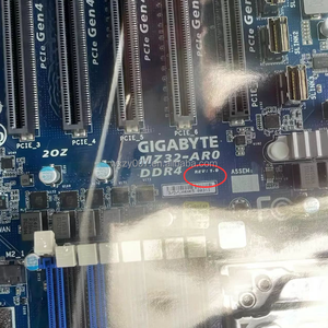 สำหรับกิกะไบต์ MZ32-AR0 epyc เมนบอร์ดบอร์ดระบบบอร์ดกับ PCIe 4.0สนับสนุน Rome <span class=keywords><strong>Milan</strong></span> - Product Image 3