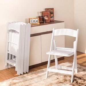 كراسي ويمبلدون البيضاء الأكثر مبيعًا، كراسي جلاديتور من البولي بروبيلين قابلة للطي والنقل للحفلات الخارجية واستخدامات الفنادق للإيجار - Product Image 3