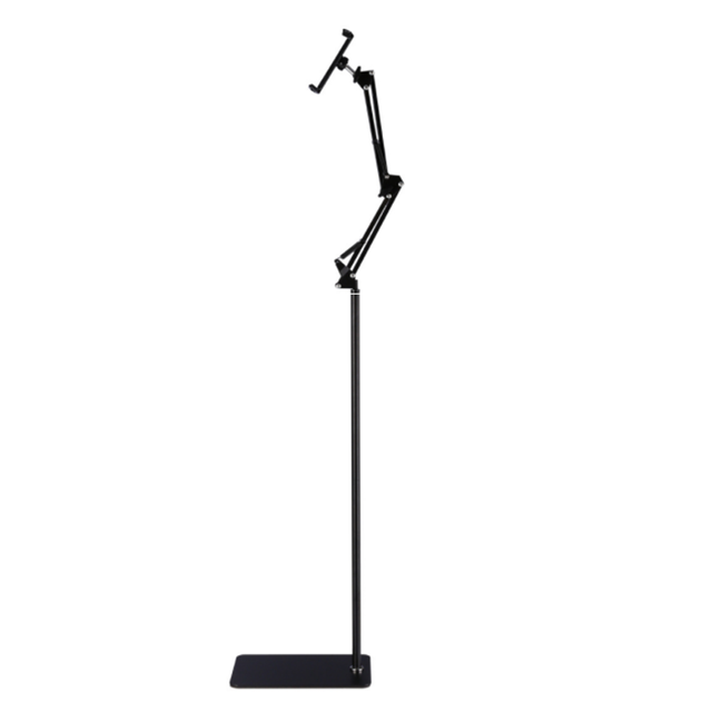 Floor Long Arm Mobile Phone Stand Tablet PC Holder with Adjustable Height