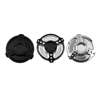 Tapa de Tanque de Combustible para Motocicleta CNC de Aluminio, Compatible con Sportster XL883 XL1200 48 Dyna FXDL FXDWG Softail Standard 1986-2022