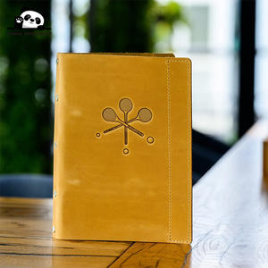 Carpeta de Cuero PU Personalizada con Logotipo en Relieve, Páginas Interiores Fáciles de Reemplazar, Formato A4, <span class=keywords><strong>para</strong></span> Menús - Product Image 6