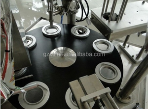 Xtime全自動ダブルヘッドロータリーアイスクリームヨーグルトゼリーバター紙コップ充填シーリングキャッピングワンセットマシン - Product Image 6