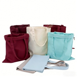 Bolsa de Lona con Logotipo Impreso Personalizado, Algodón Reciclable con Asa Resistente para Uso Diario, Publicidad y Promoción - Product Image 1