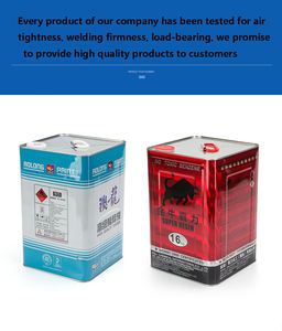 Offre Spéciale bidons d'huile en métal de <span class=keywords><strong>20</strong></span> <span class=keywords><strong>litres</strong></span> <span class=keywords><strong>bidon</strong></span> carré <span class=keywords><strong>vide</strong></span> <span class=keywords><strong>bidon</strong></span> en métal pour emballage avec couvercles - Product Image 4