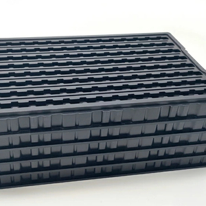 ถาดบรรจุภัณฑ์พลาสติก PP ป้องกันไฟฟ้าสถิตย์แบบกำหนดเอง พร้อมวัสดุรักษ์โลกสำหรับชิ้นส่วนอิเล็กทรอนิกส์ - Product Image 1