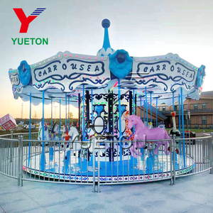 Trịnh Châu yueton sân chơi cơ khí cưỡi ngựa trẻ em công viên giải trí trung tâm mua sắm trong nhà vui vẻ đi vòng băng chuyền để bán - Product Image 2