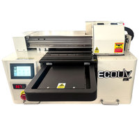 A2 A3 A4 tamaño Smart Color y tinta blanca UV Plotter teléfono móvil piel plástico madera pluma Led Uv impresora
