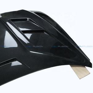 Pour Hyundai Elantra N CN7 2021-2026, style JW, capot avant ventilé en fibre de carbone véritable léger, modification automobile - Product Image 5