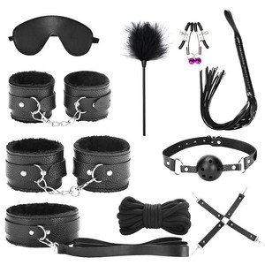 Divertente SM10 vestito mani <span class=keywords><strong>e</strong></span> piedi ammanettato frusta per adulti Bondage Sex Toy forniture per allenamento legante flirt - Product Image 3