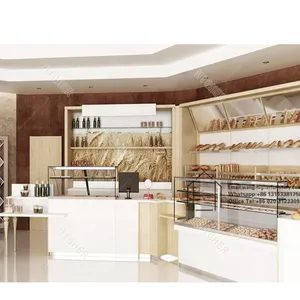 High Quality Bakery Counter Display Design Cabinet For Shop