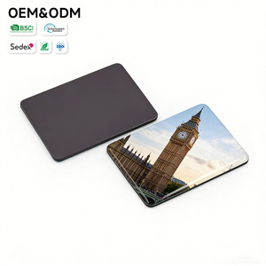 Aimant de réfrigérateur durable avec revêtement de surface, souvenir de voyage Big Ben au coucher du soleil, photo imprimée en époxy haute définition, monument de <span class=keywords><strong>Londres</strong></span> - Product Image 4