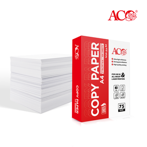 ACO <span class=keywords><strong>A4</strong></span> Papier 500 Feuilles 210x297mm 70gsm 75gsm 80gsm Copie Lisse Impression Personnalisable Chine Usine - Product Image 1
