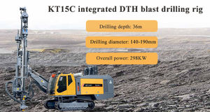 폭파 작업용 오픈 피트 드릴링 장비 화강암 채석장 암석 폭파 미니 드릴 장비 - Product Image 4