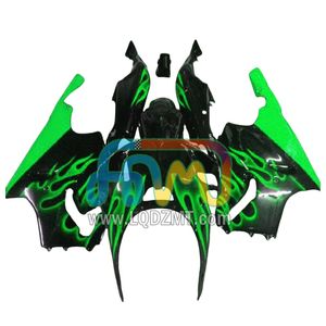 Corps Pour <span class=keywords><strong>KAWASAKI</strong></span> NINJA ZX750 ZX 7R <span class=keywords><strong>750</strong></span> CC Flamme Verte ZX-7R <span class=keywords><strong>ZX7R</strong></span> 96 97 98 99 45LQ.159 ZX 7 R ZX-<span class=keywords><strong>750</strong></span> 2000 2001 2002 2003 Carénage - Product Image 1