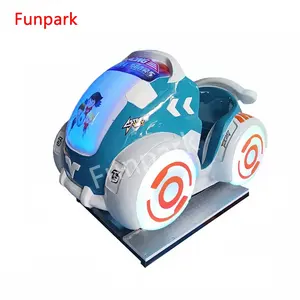 Funpark mutlu sallanan salıncak slayt binilen oyuncaklar uçak eğlence parkı çocuklar jetonlu oyunlar makinesi