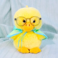 Boneka Bebek Kuning Kecil Lucu Imut Mia Wholesale Retail, Isi Kapas PP, Boneka Hewan Super Lembut, Boneka Pereda Stres Anak