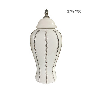แจกันขิงขนาดใหญ่สำหรับงานแต่งงาน,ขวดโหลเซรามิกตกแต่ง - Product Image 5
