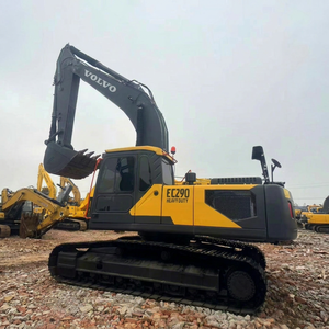 Excavadora de cadenas Volvo EC290 usada para trabajo pesado, maquinaria de construcción de 29 toneladas con cazo de excavación hidráulico - Product Image 1