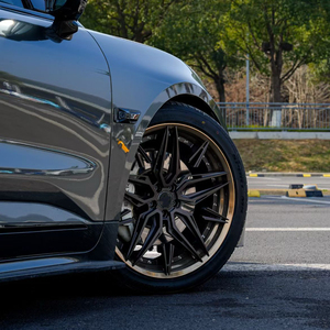 Rines de Aleación Forjados de Dos Piezas, Color Negro, para Carreras, 15x10 16 18 17 19 20 21 22 23 5x1143/5x120/5x112/5x108, para <span class=keywords><strong>GTR</strong></span> y Porsche - Product Image 4