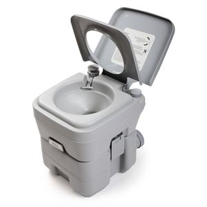 Toilette portative de pot de chasse d'eau de DB 5 gallons pour le produit extérieur de bain de camping de voyage - Product Image 4