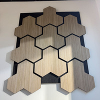 Panneau Acoustique Mural en Feutre Noir Facile à Installer, Absorption Sonore Très Efficace, Panneau MDF Écologique pour Maison, Chambre, Hôpital