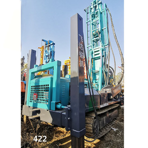 Foreuse hydraulique sur chenilles DTH de 6,6 m de hauteur, de haute qualité, pour forage de puits <span class=keywords><strong>d</strong></span>'<span class=keywords><strong>eau</strong></span> jusqu'<span class=keywords><strong>à</strong></span> 280 m de profondeur, <span class=keywords><strong>à</strong></span> <span class=keywords><strong>vendre</strong></span> - Product Image 1