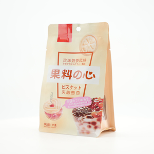 Mớ<span class=keywords><strong>i</strong></span> đến 75g trá<span class=keywords><strong>i</strong></span> tim của trá<span class=keywords><strong>i</strong></span> cây mini Cookie Sandwich ngọt ngào trà bong bóng có hương vị giòn bánh quy giòn trong bao bì tú<span class=keywords><strong>i</strong></span> - Product Image 1