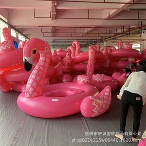 Flotador inflable de cisne Hongcheng de 350x300x125cm, flotador gigante para piscina para adultos, diversión al nadar - Product Image 4