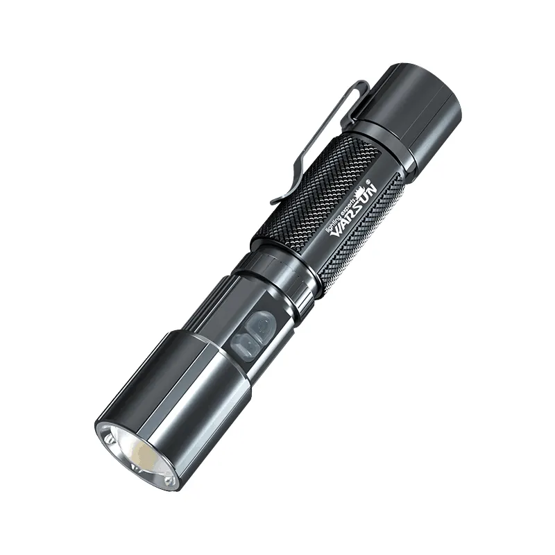 Warsun Outdoor Y65S RTS Schlussverkauf 1.000Lm IP45 Outdoor Typ-C 2.000mAH wiederaufladbare zoombare Led-Taschenlampe mit einfachem Design