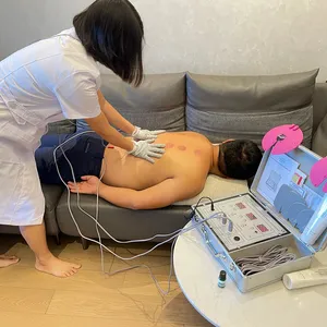 DDS dispositivo de massagem luva bio elétrica analisador terapia composição corporal dds máquina massagem