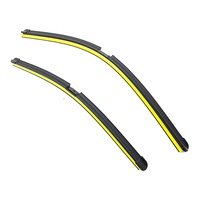 Essuie-glaces souples multi-lames pour pare-brise de 14 à 32 pouces, personnalisables avec logo Kction, pour Q7 Mod Defender Série 3, conformes à l'origine de la voiture
