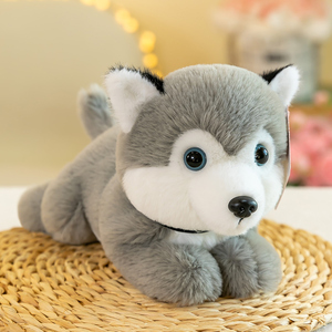 Jouet en <span class=keywords><strong>peluche</strong></span> pour chien mignon, jouet en <span class=keywords><strong>peluche</strong></span> lesté pour chien, posture allongée - Product Image 2