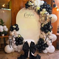 Kit d'arche de guirlande de ballons personnalisée avec des ballons en feuille d'aluminium en forme d'étoile pour la décoration de fête d'anniversaire, de bachelorette ou de remise de diplôme