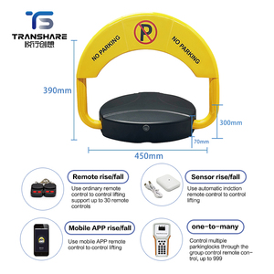 حواجز كتلة موقف السيارات الأوتوماتيكية سميكة-مانع وقوف السيارات بدون حاجز - Product Image 2