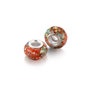 New Colorful Acrylic Spacer <b>Beads</b> With <b>Large</b> Holes 14mm Rhinestone Decorative <b>Beads</b> for Diy Pens Keychains and Jewelry Making - Product Image 6