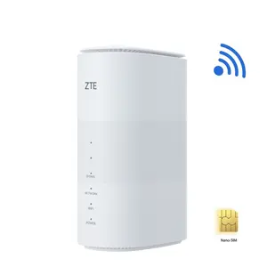 ZTE 5G CPE MC801A1 MC801A routeur sans fil LTE Cat19 WiFi Hotspot WiFi 6 AX1800, jusqu'à 3.8Gbps, 4X4 MIMO, 32 utilisateurs WiFi, déverrouillé
