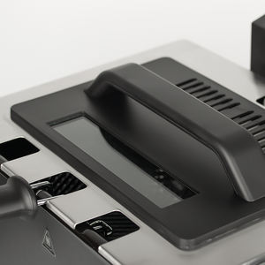 Home <span class=keywords><strong>Friteuse</strong></span> électrique à <span class=keywords><strong>double</strong></span> réservoir en acier inoxydable 5L avec voyant lumineux - Product Image 6